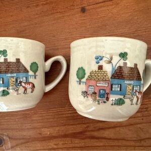 Heartland cream mugs 🍂 ☕️ retired vintage rare